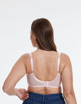 Quattro Plus Support Full-Coverage Underwire Bra with Side Shaping Panels – Quartz Pink