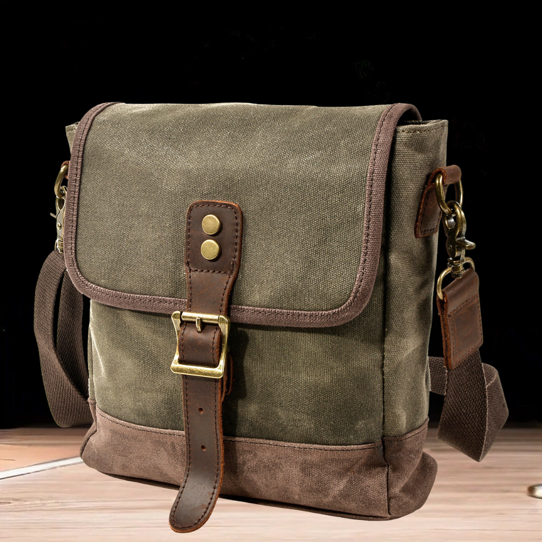 Theron™ | Small Canvas Shoulder Bag