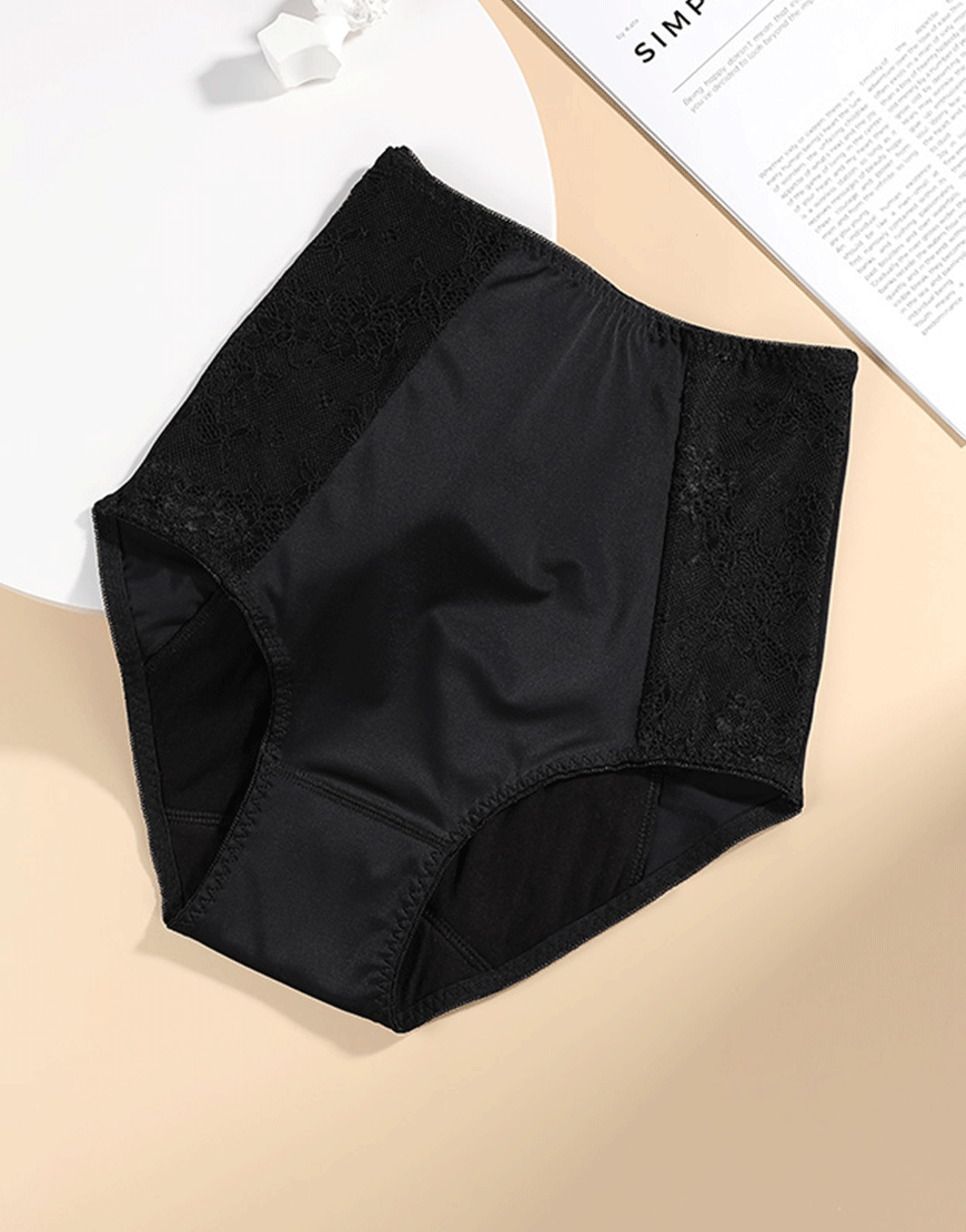 Losha High Waist Shapewear offers full coverage and support for tummy and hips - Black