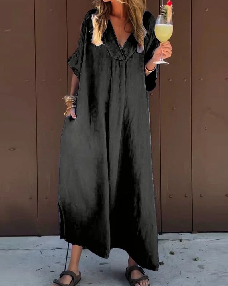 VanDeZaar® | Lässiges Baumwollkleid