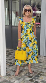 VanDeZaar® | Limón – Summer dress with lemon print 