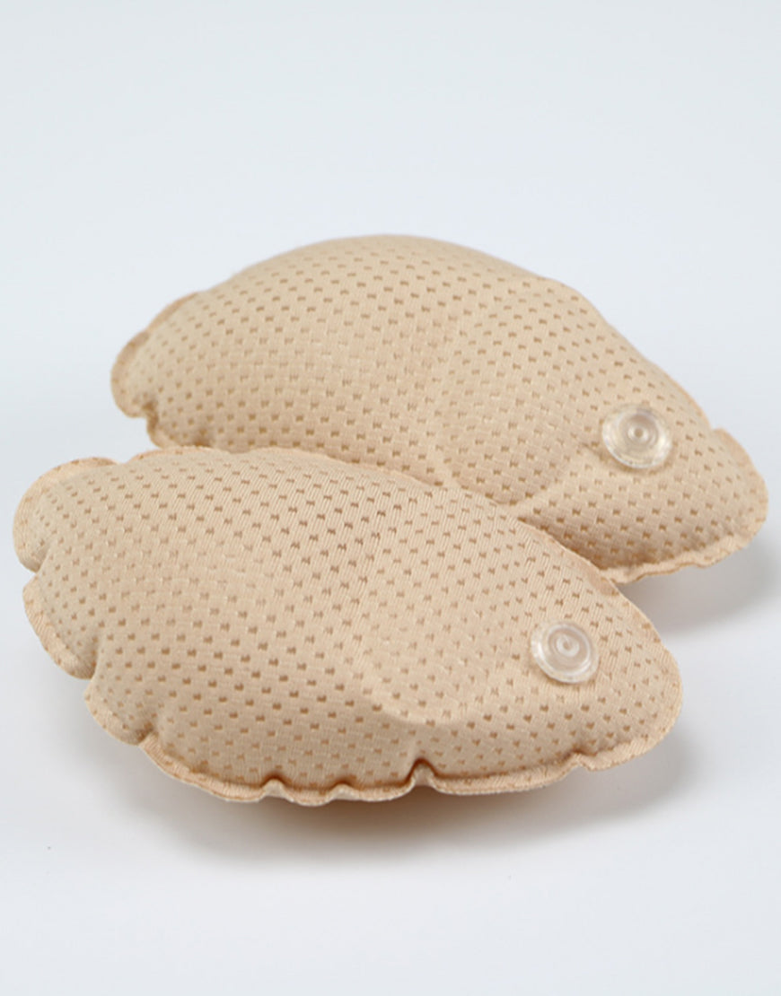 Aufblasbare Push-up-BH-Einlagen für asymmetrische Brüste – Hautfarben