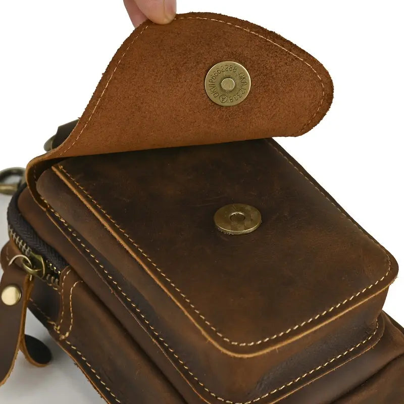 Vintage Leather Waist Pack | Cormac