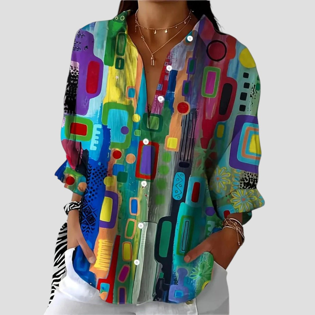 Indie™ | Elegant patterned top
