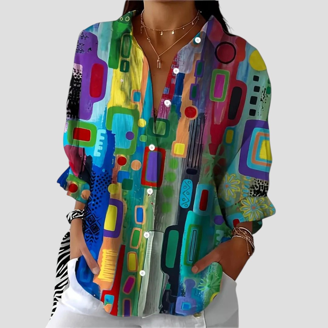 Indie™ | Elegant patterned top