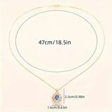 Kavella | Noctazure Gold Necklace