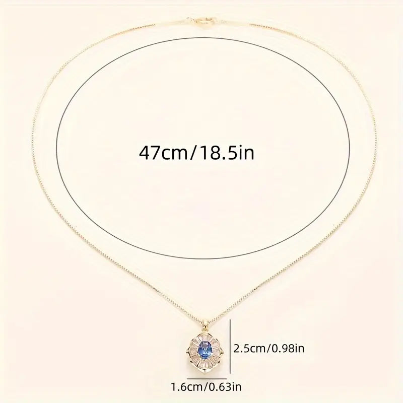 Kavella | Noctazure Gold Necklace