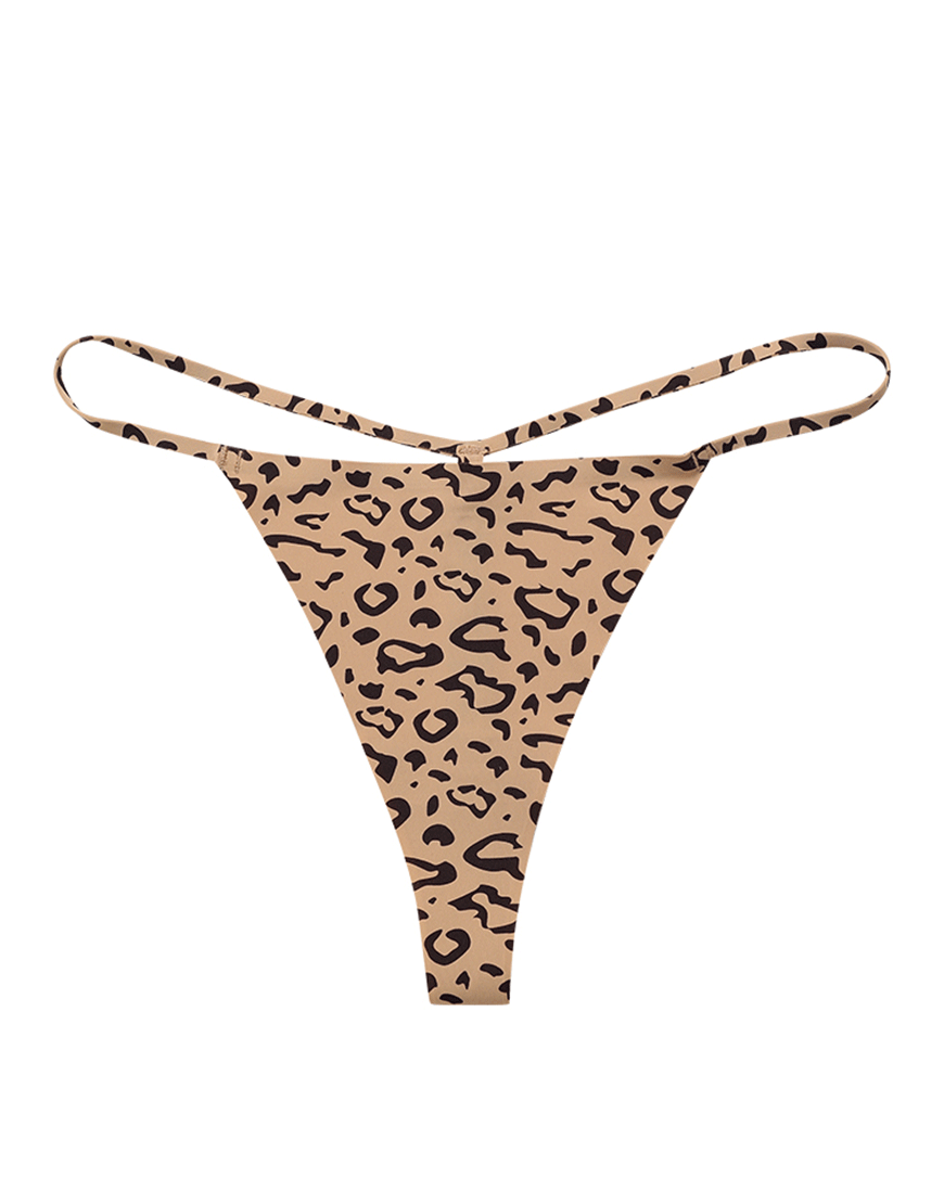 Losha Seamless Comfort G-String Briefs - Beige
