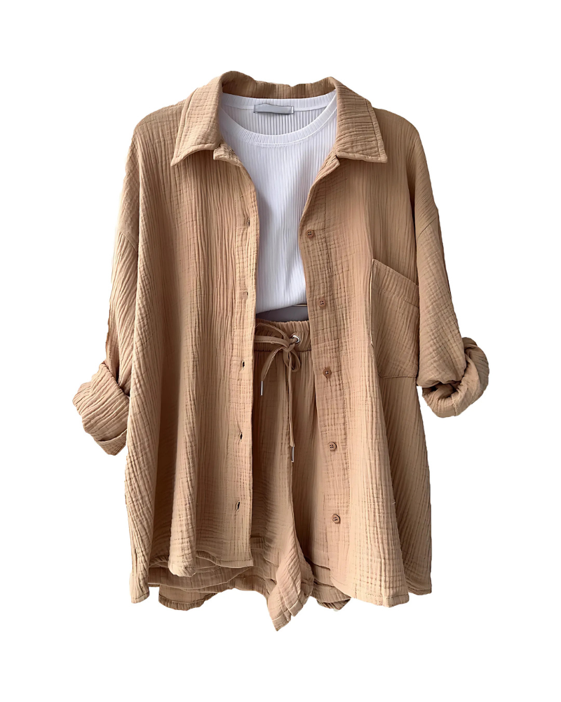 Elowen™ | Structured Button Co-Ord Set