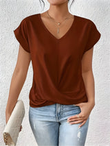 Velani™ | Chic front knot top
