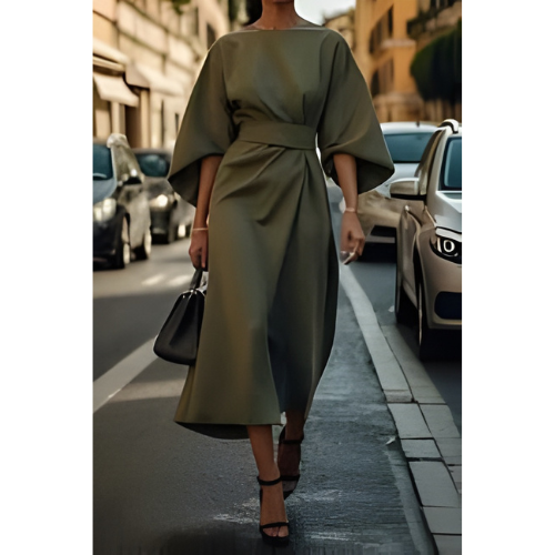 Serenya™ | Luxurious Classic Waist Dress