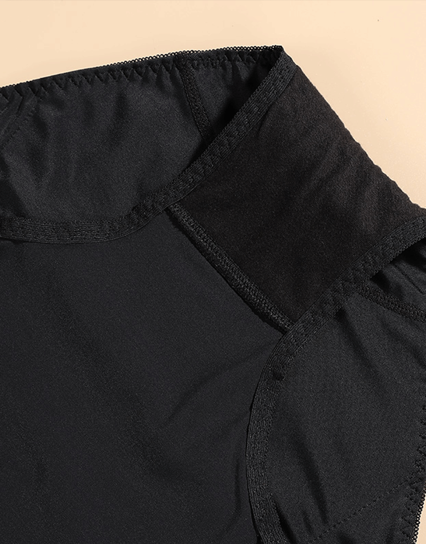 Losha High Waist Shapewear offers full coverage and support for tummy and hips - Black