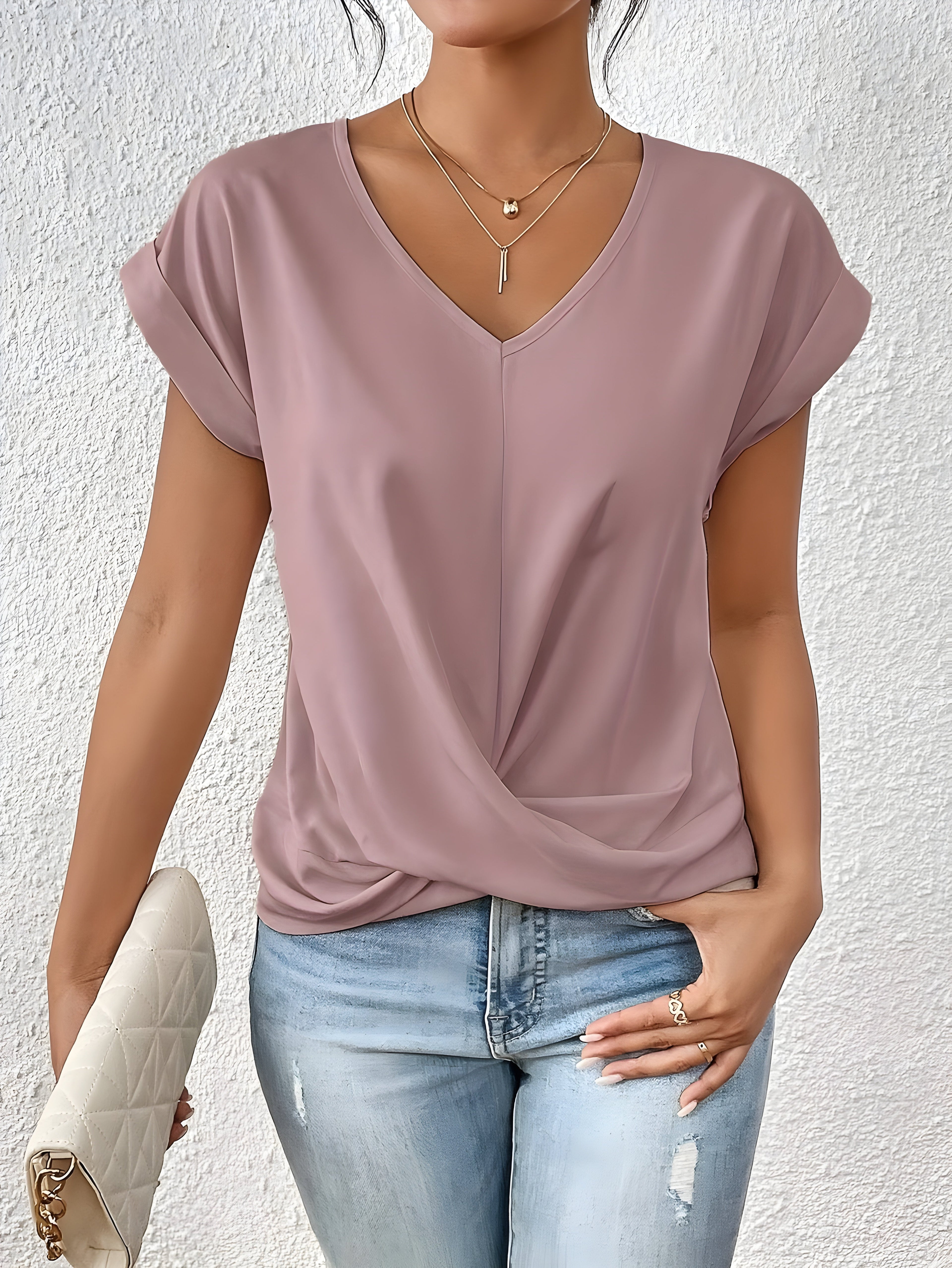 Velani™ | Chic front knot top