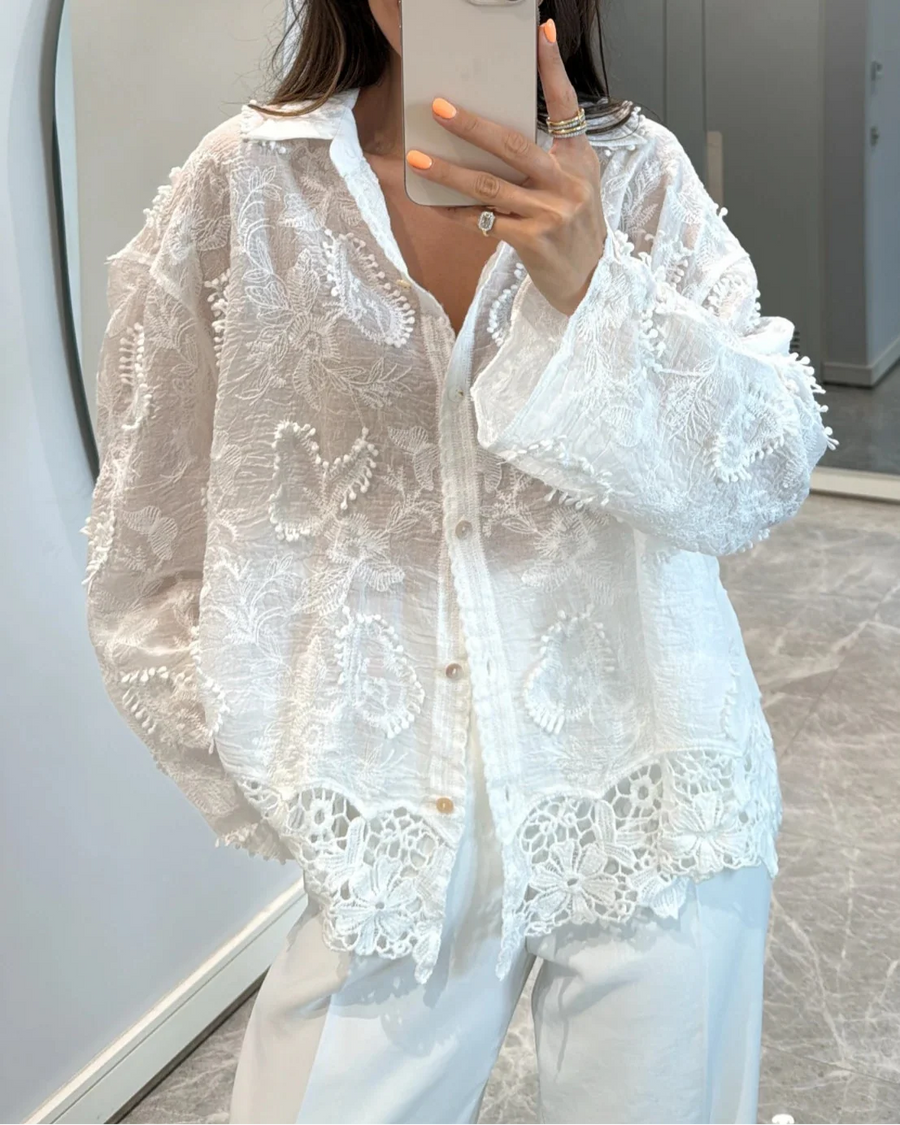 Wild Iris Blouse 