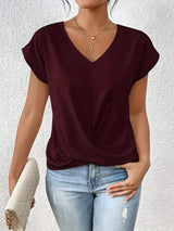 Velani™ | Chic front knot top