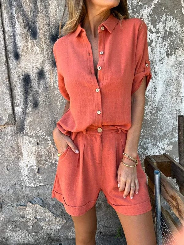 Kinsley™ | Summer linen set
