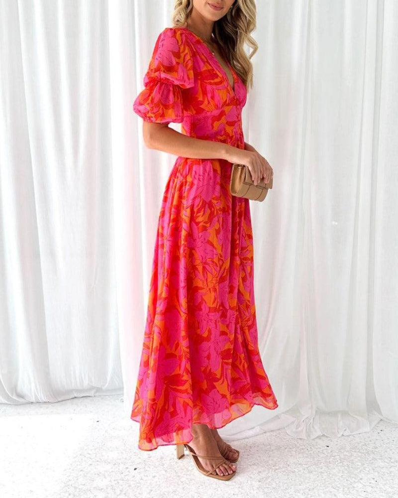 Lunira™ | Maxi dress with silky seduction