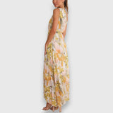 Danika™ | Charmantes Florales Maxikleid