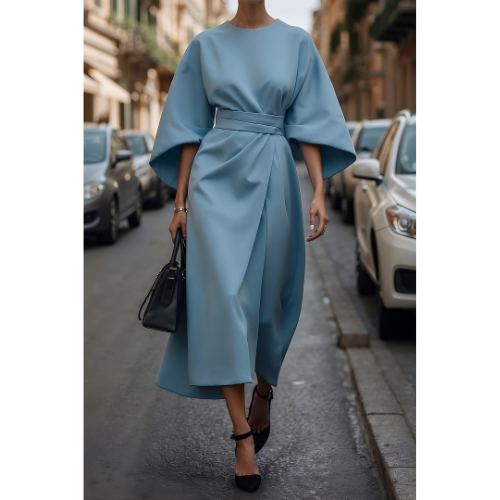 Serenya™ | Luxurious Classic Waist Dress