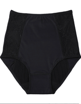 Losha Hohe Taillenform bietet vollständige Bedeckung und Unterstützung für Bauch und Hüften - Schwarz