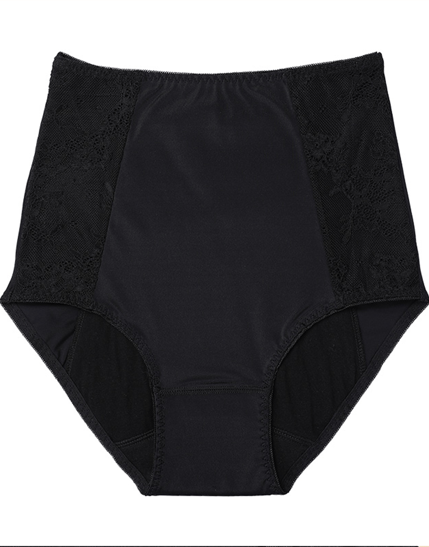 Losha High Waist Shapewear offers full coverage and support for tummy and hips - Black