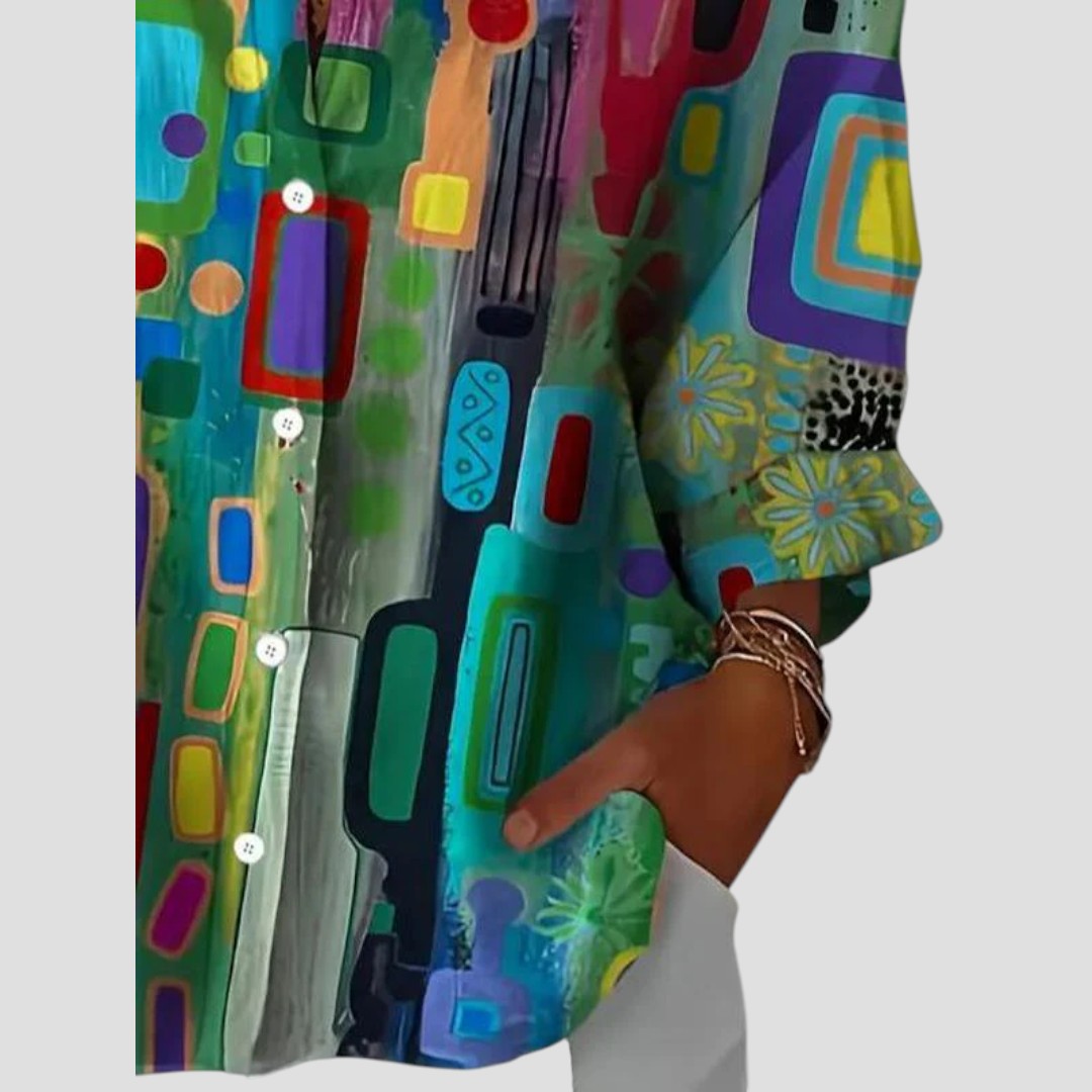 Indie™ | Elegant patterned top