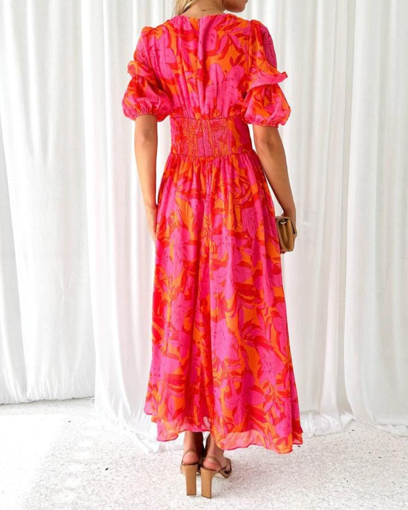 Lunira™ | Maxi dress with silky seduction