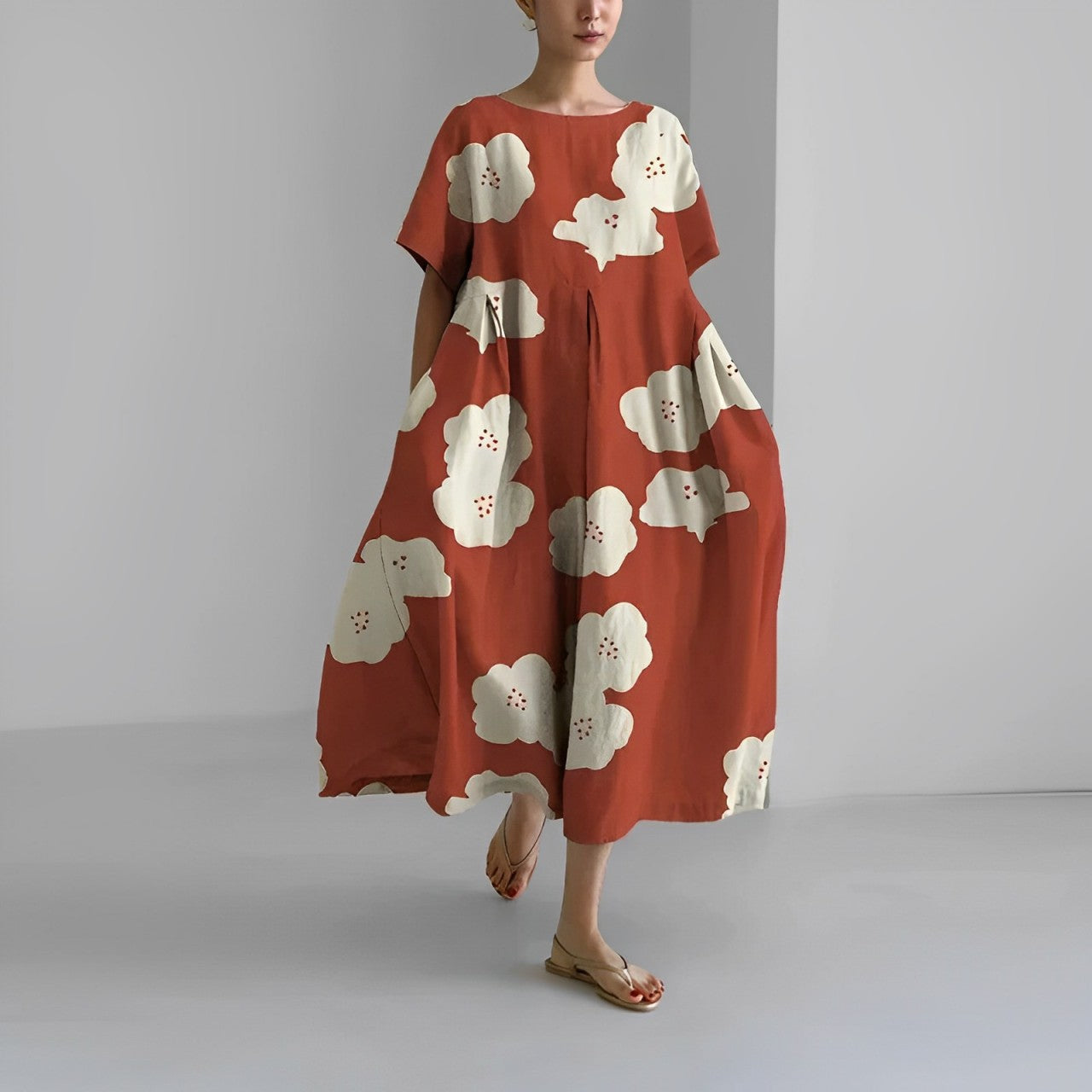 Ceryn™ | Graceful floral dress