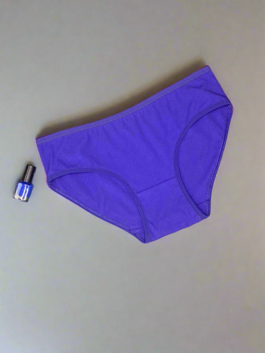 LOSHA SUPER COMFORTABLE COTTON PANTIES - ROYAL BLUE