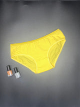 LOSHA SUPER COMFORTABLE COTTON PANTIES - YELLOW