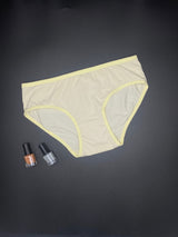 LOSHA SUPER COMFORTABLE COTTON PANTIES - LIGHT YELLOW