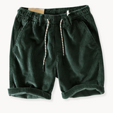 Halsten™ | Loose-fitting corduroy shorts