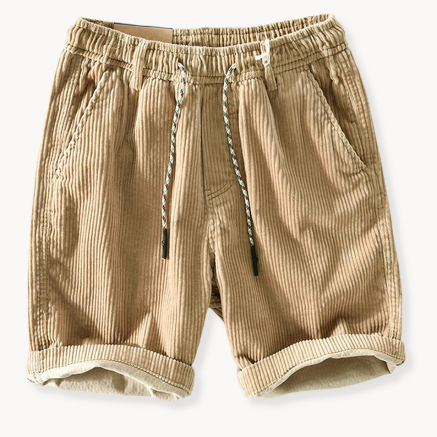 Halsten™ | Loose-fitting corduroy shorts