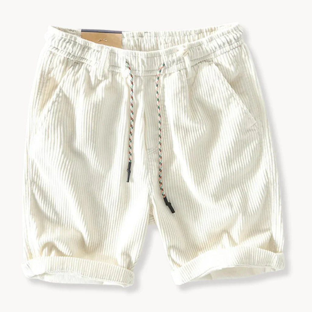 Halsten™ | Loose-fitting corduroy shorts
