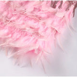 Sorvaya™ | Glamorous Feather Dress