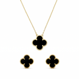 Aurevya™ | Elegant Twin Clover Collection