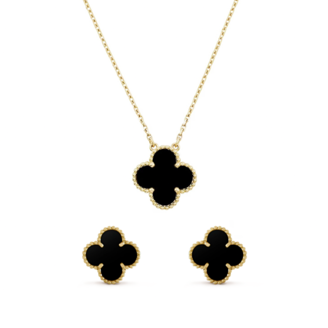 Aurevya™ | Elegant Twin Clover Collection