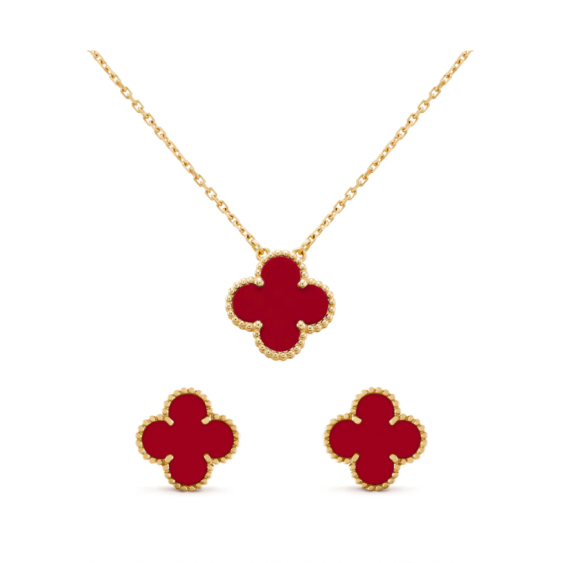 Aurevya™ | Elegant Twin Clover Collection