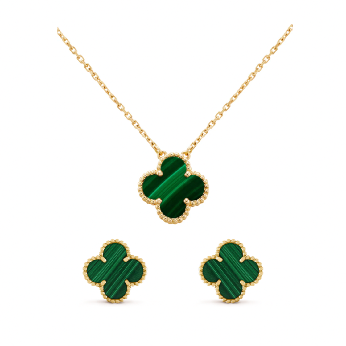 Aurevya™ | Elegant Twin Clover Collection