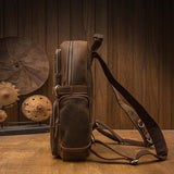 Journey™ | Brown Leather Backpack