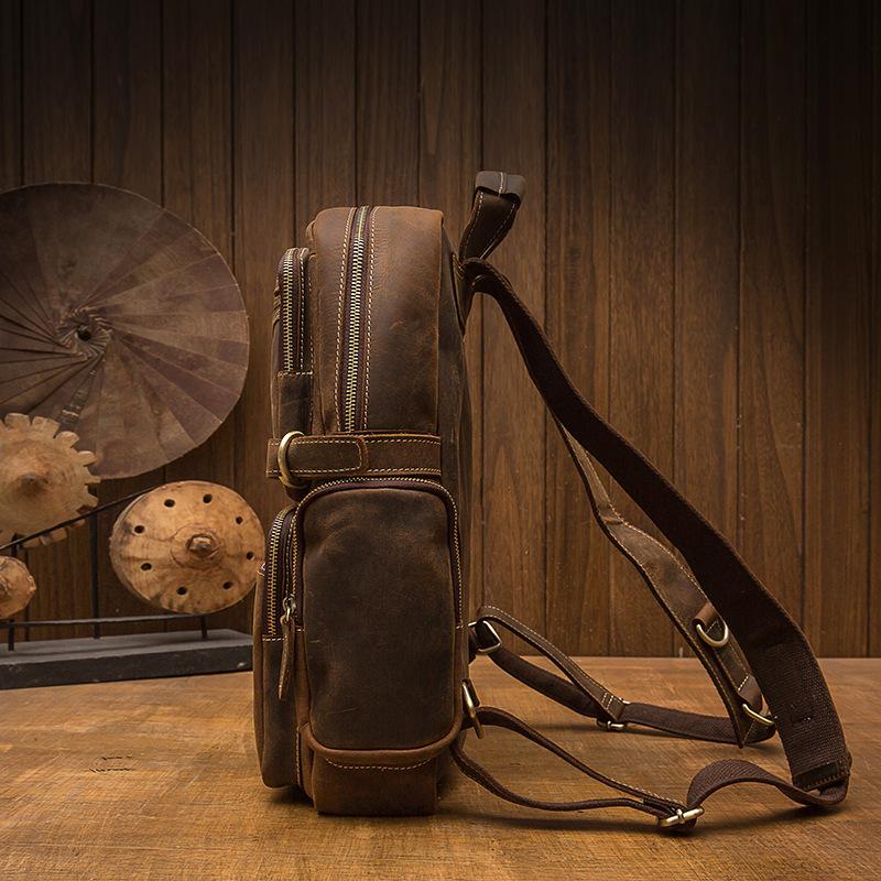 Journey™ | Brauner Leder-Rucksack