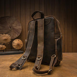 Journey™ | Brown Leather Backpack