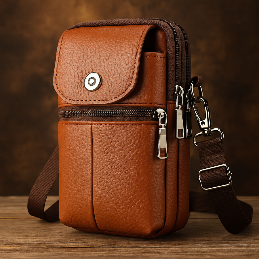 Flint™ | Leather Travel Bag
