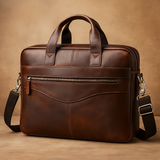 Large Leather Men's Luggage Bag | Lynx