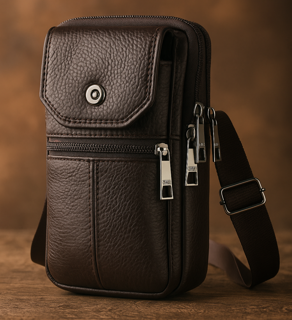 Flint™ | Leather Travel Bag