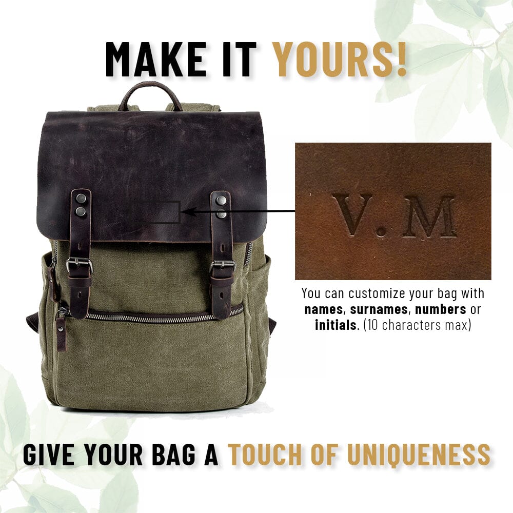 Yale™ | Baumwoll-Canvas-Rucksack