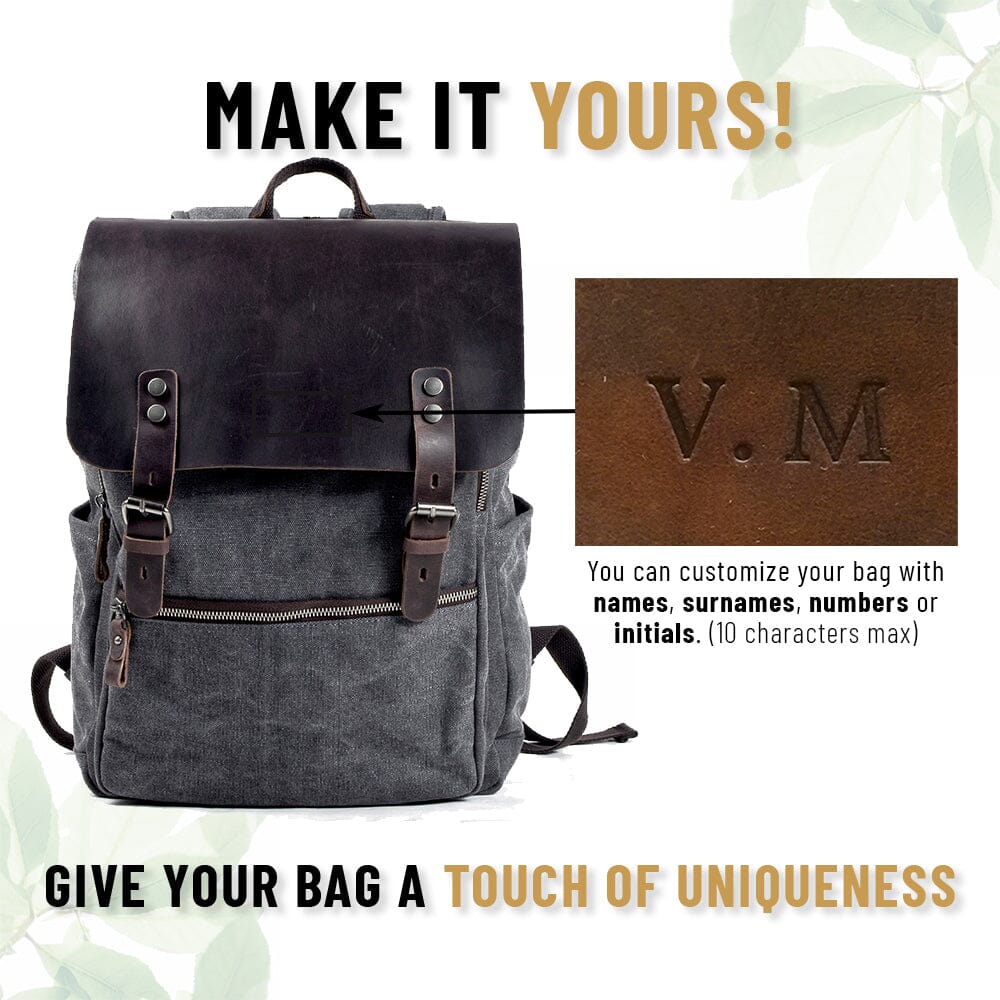 Yale™ | Baumwoll-Canvas-Rucksack