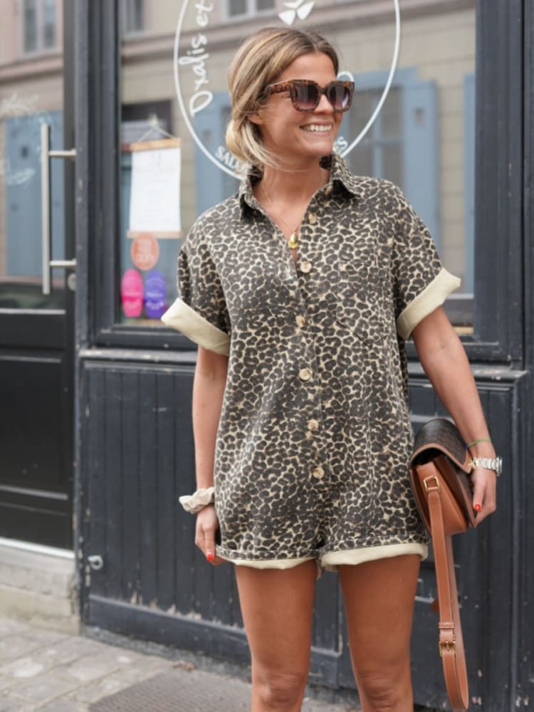 Leslie™ | Eye-catching print jumpsuit