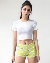 SUPER WEICHE BOYSHORTS BAUMWOLL-SLIP - Gänseblümchen-MUSTER