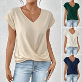 Velani™ | Chic front knot top